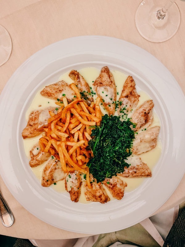 Les filets de perche de La Coupole