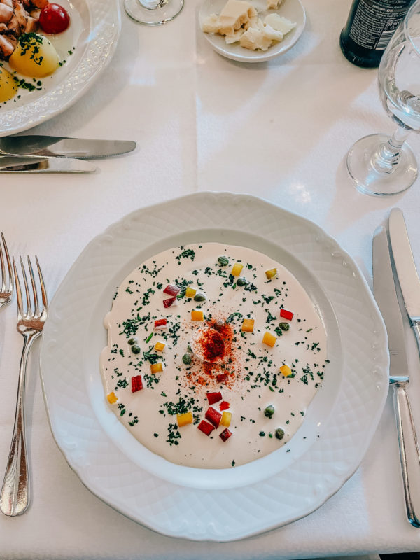 Le vitello tonnato Chez Roberto