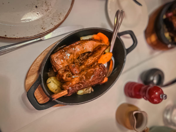 Le plat de côte du Collonge Café