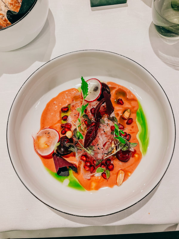 Le sashimi de sériole chez F.P. Journe