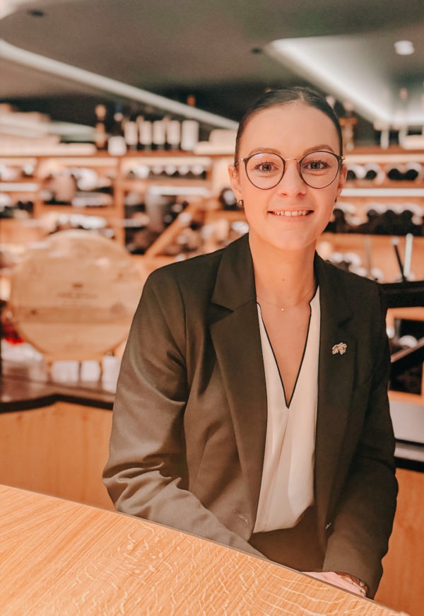 Charline Pichon au restaurant de l’Hôtel de Ville de Crissier