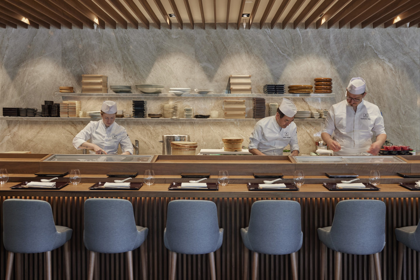 Geneva Sachi Omakase Bar Empty