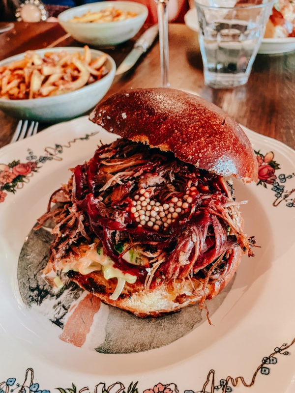 Le sandwich au porc effiloché de Lucinges