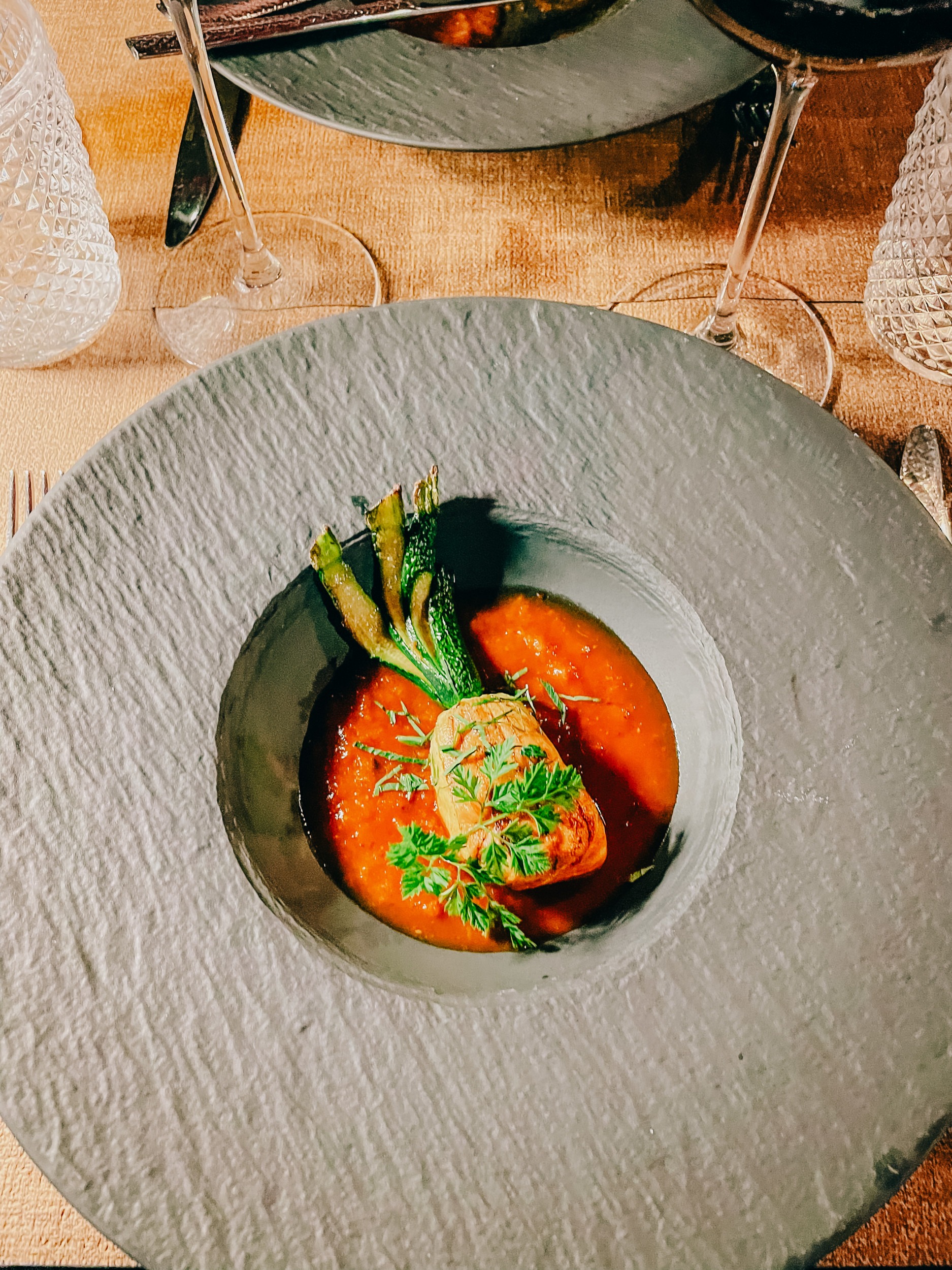 Zucchini flowers at the Patio ©Edouard Amoiel