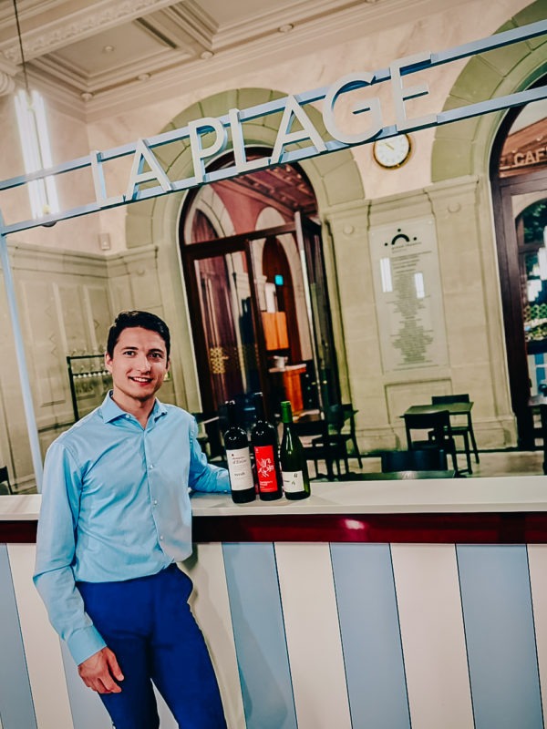 Tony Lecuroux au Café de la Plage