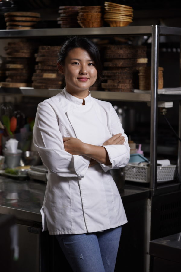 Lauren Kim au Refettorio Geneva