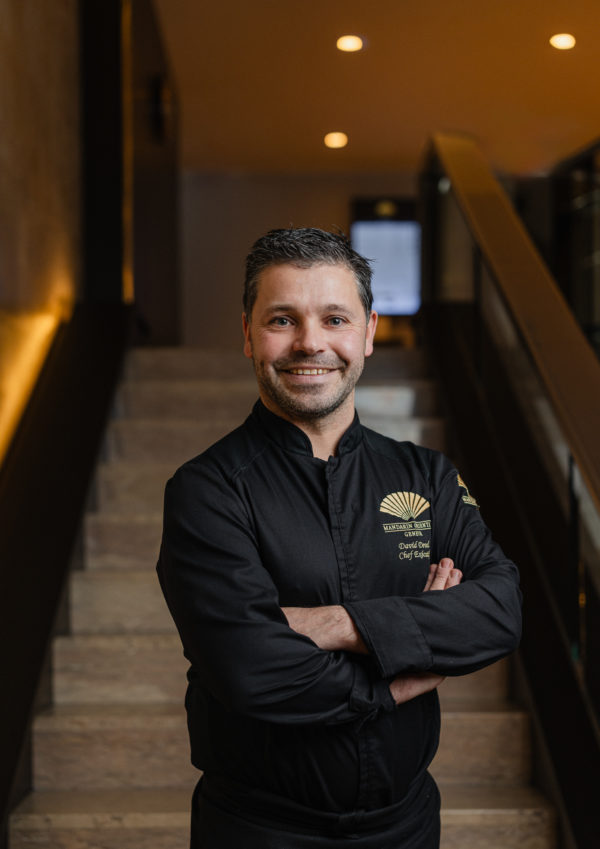 David Devel, chef au Mandarin