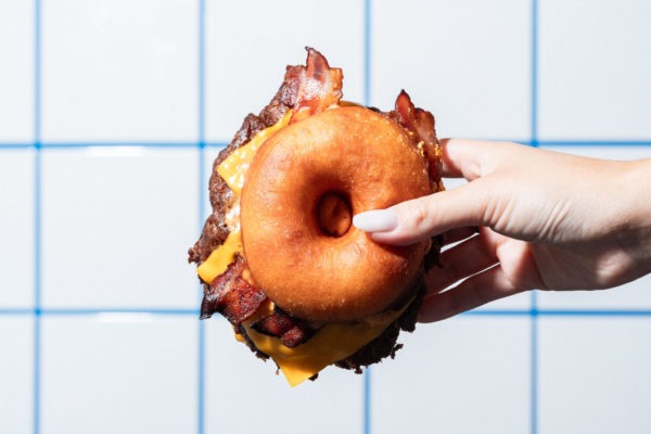 Le burger / donut de Pretty Patty