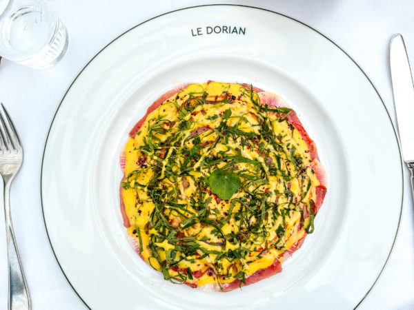 Le carpaccio du Dorian