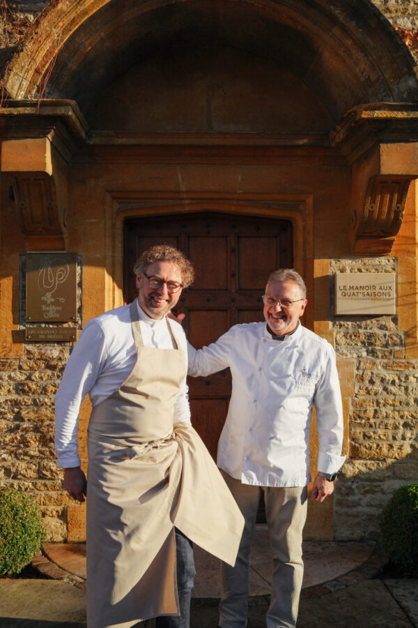 Arnaud Donckele et le Manoir